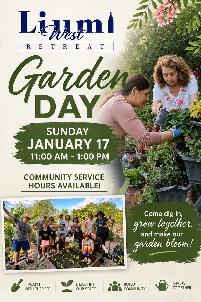 Flyer for Garden Day