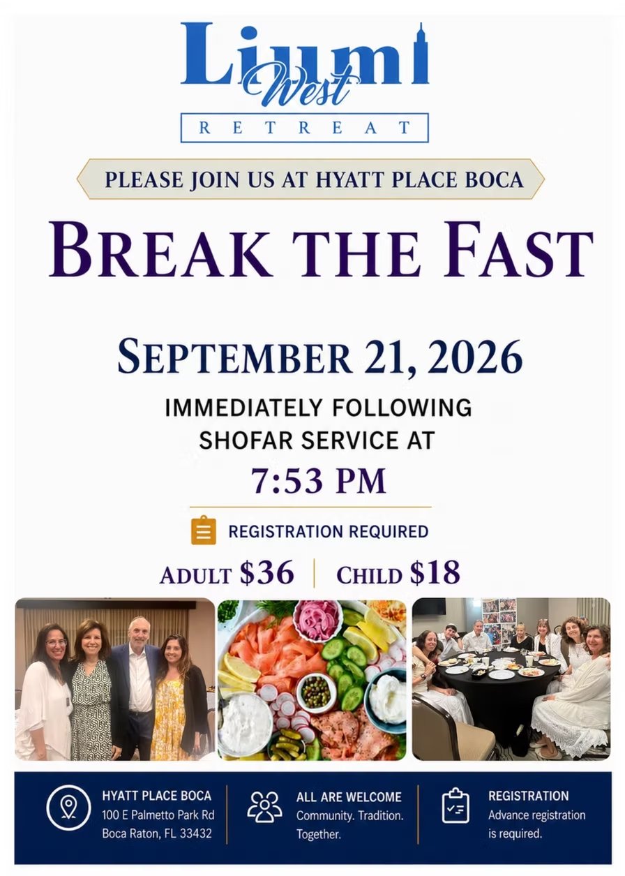 Flyer for Break the Fast